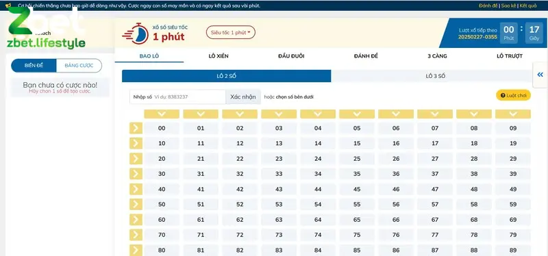 Gợi ý một số dàn đề 60 số đánh quanh năm 2025