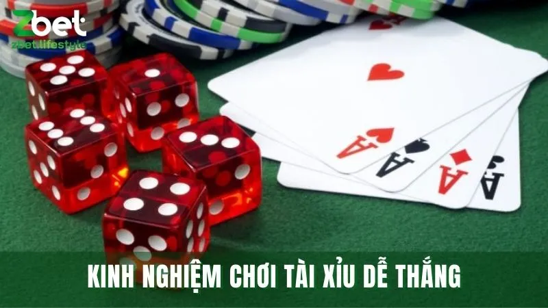 Kinh nghiệm dự báo để giành chiến thắng trong tài xỉu