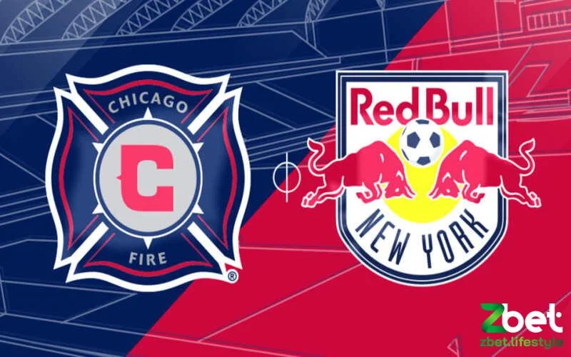 Ví dụ trận đấu giữa New York Red Bulls - Chicago Fire